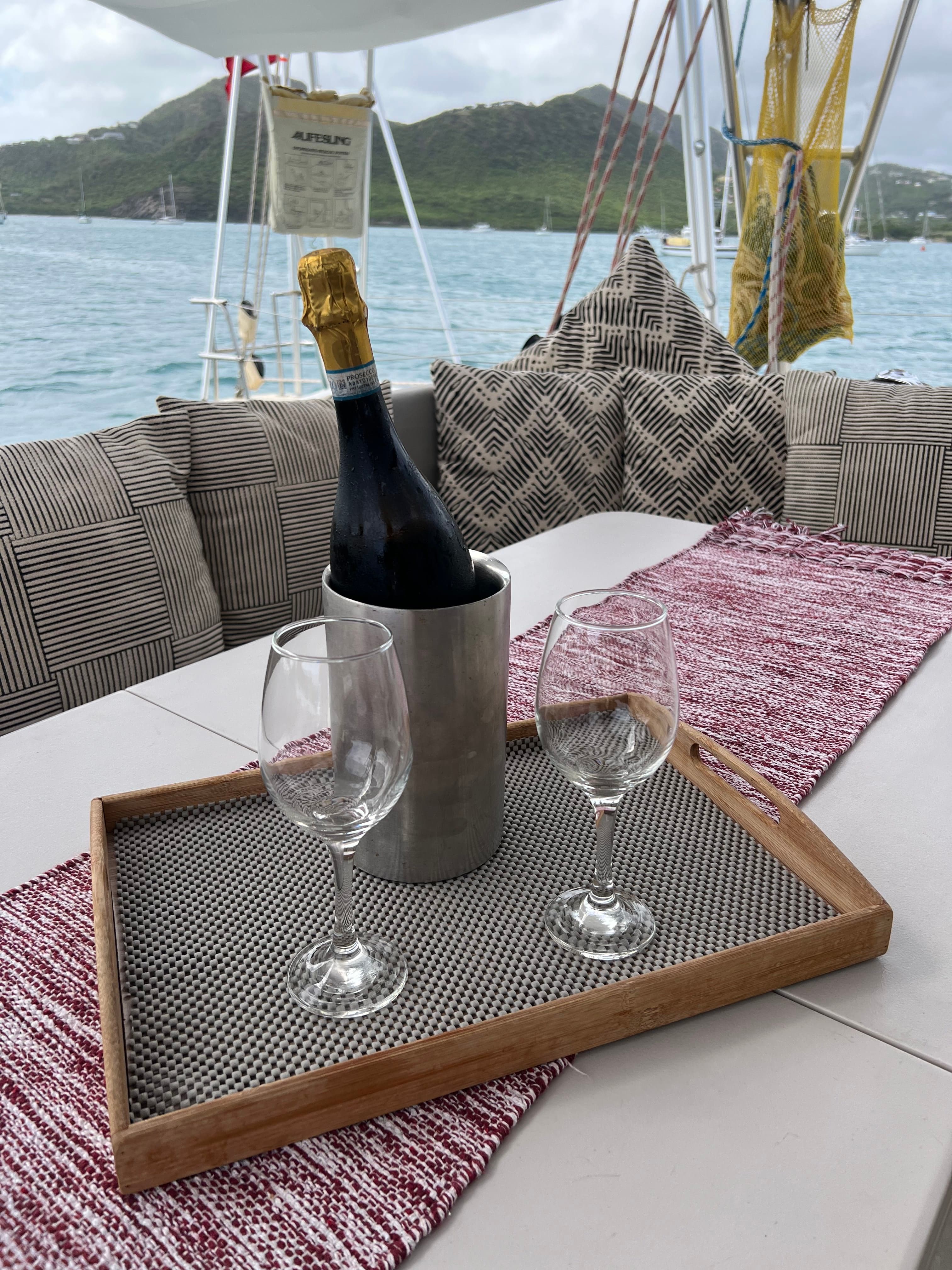 Premium champagne celebration for small group
